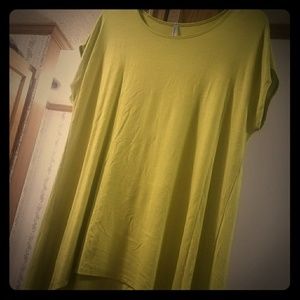 Yellow Hi-Low shirt